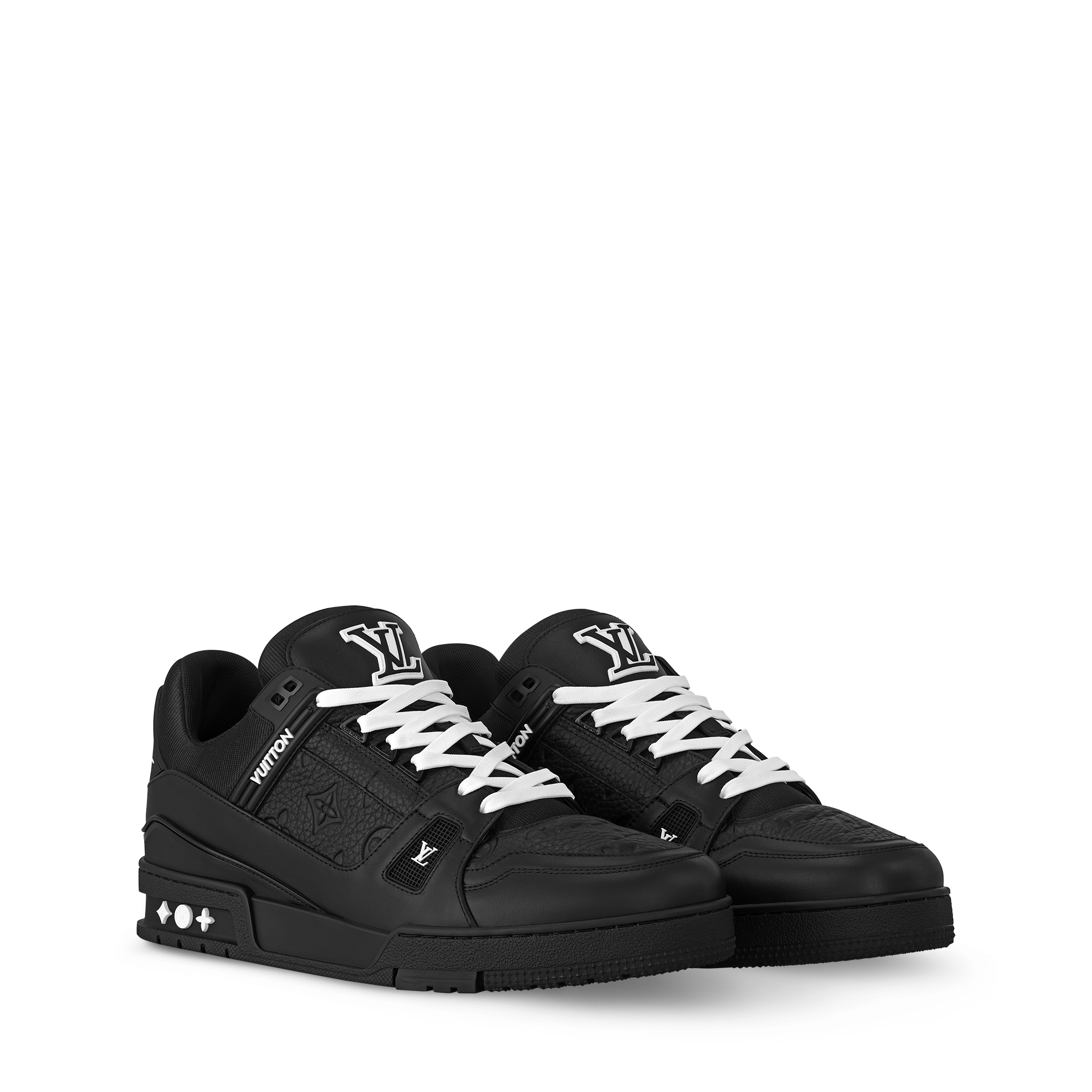 靴 Louis Vuitton Trainer Line Sneaker Black LV Trainer - Luxury Black | LOUIS VUITTON